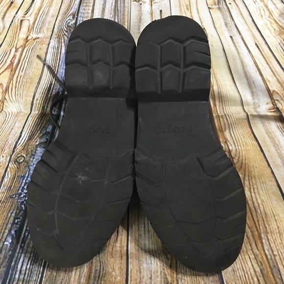 Rockport M5679 Brown Leather Oxfords Size 8M - Picture 5 of 7